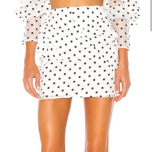 Privacy Please Polka Dot Skirt - Picture 2 of 6